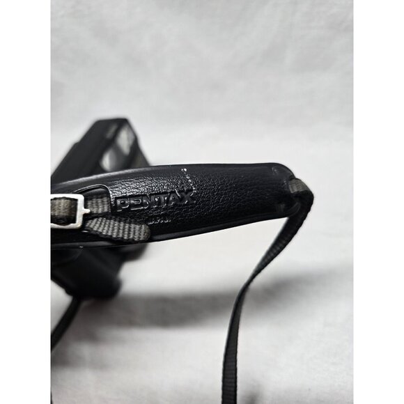 Pentax Zoom-90 Black Tele-Macro Auto Focus Point & Shoot Film Camera With Case - Picture 13 of 16